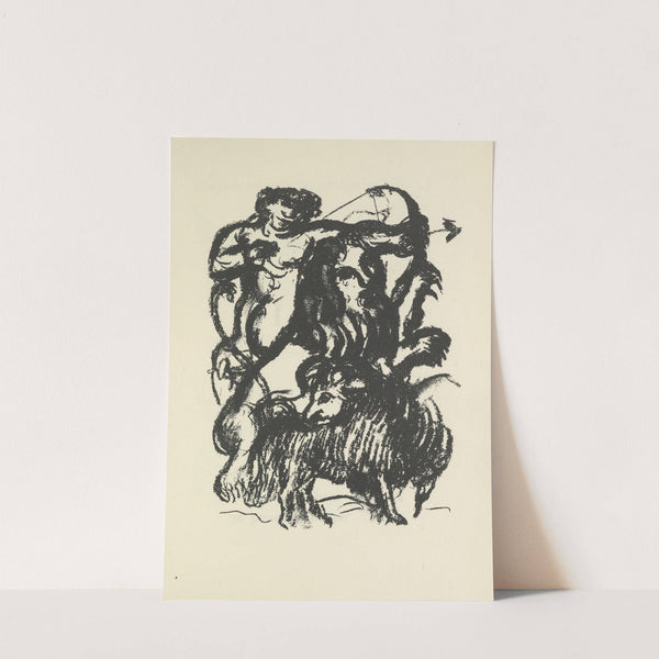 A la santé du corps, poëme Pl.2 (1919) by André Derain