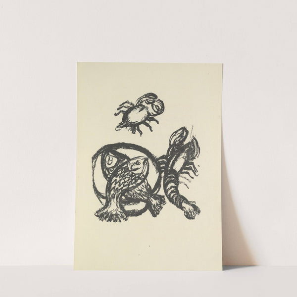 A la santé du corps, poëme Pl.4 (1919) by André Derain