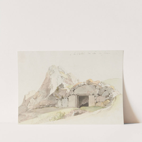 à la Vallèe du Lac de Joux by Johann Ludwig Aberli