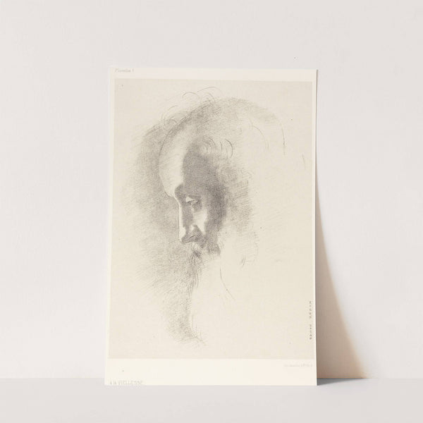 A La Vieillesse (To Old Age) by Odilon Redon