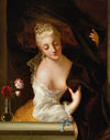A Lady At A Window