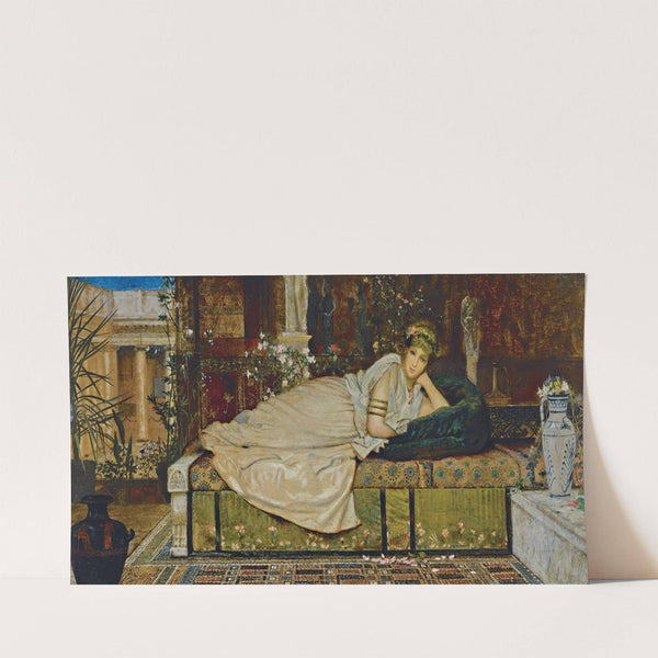 A Lady in a Classical Interior (1874) by John Atkinson Grimshaw