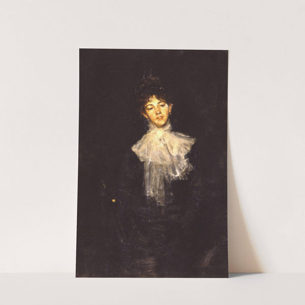 A Lady In Black (1880) by Kenyon Cox