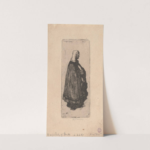 A Lady of Genoa (1896) by David Young Cameron