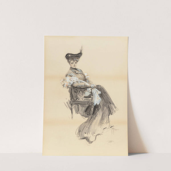 A Lady of Leisure (1903) by Harrison Fisher
