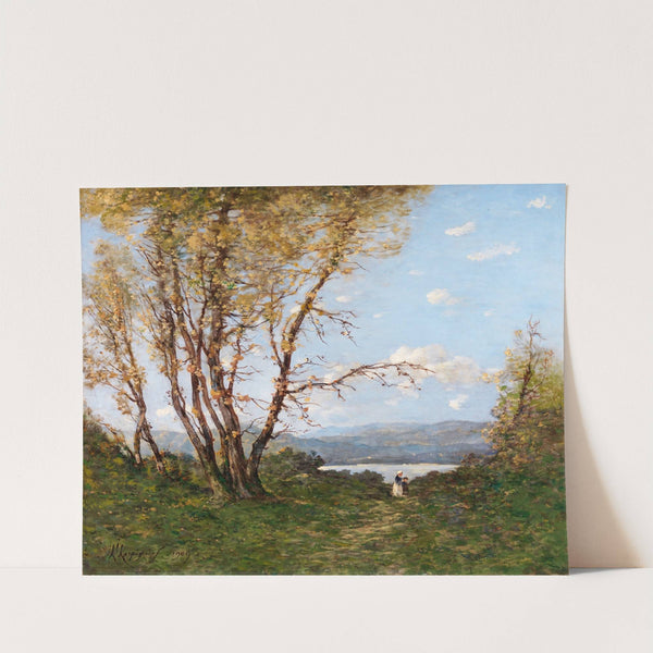 A Landscape (1909) by Henri-Joseph Harpignies