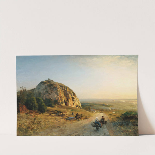 A Landscape in the Campagna by Albert Flamm