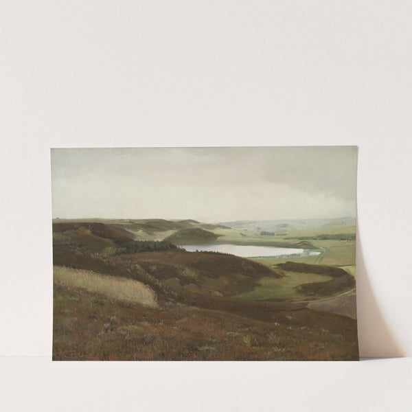 A Landscape near Bryrup, Jutland (1888) by Laurits Andersen Ring