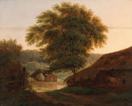 A Landscape with a Tree