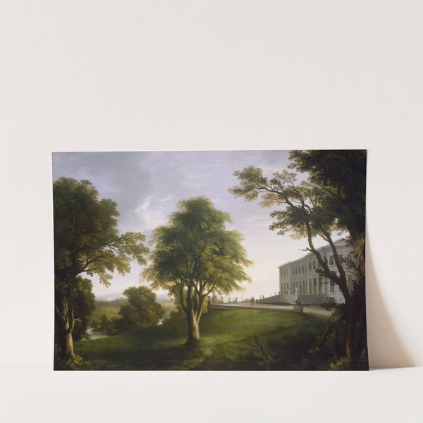 A Landscape with Curragh Chase, County Limerick by Jeremiah Hodges Mulcahy