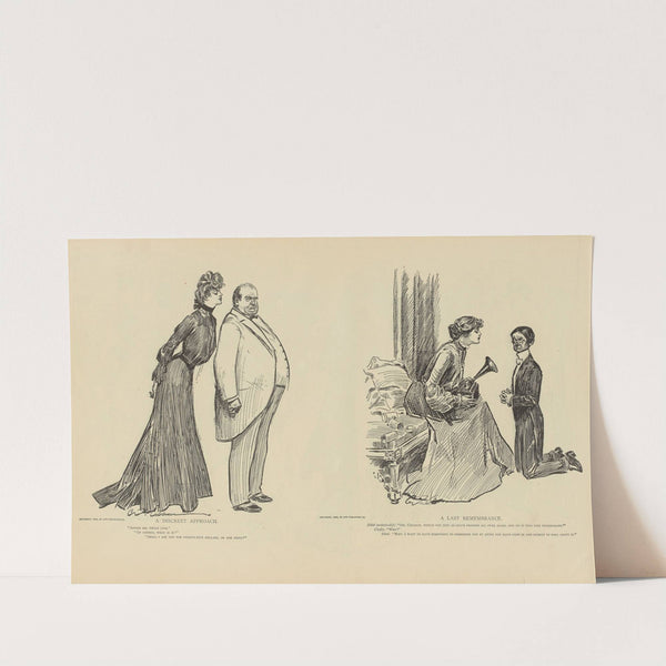 A last remembrance (1900-1905) by Charles Dana Gibson