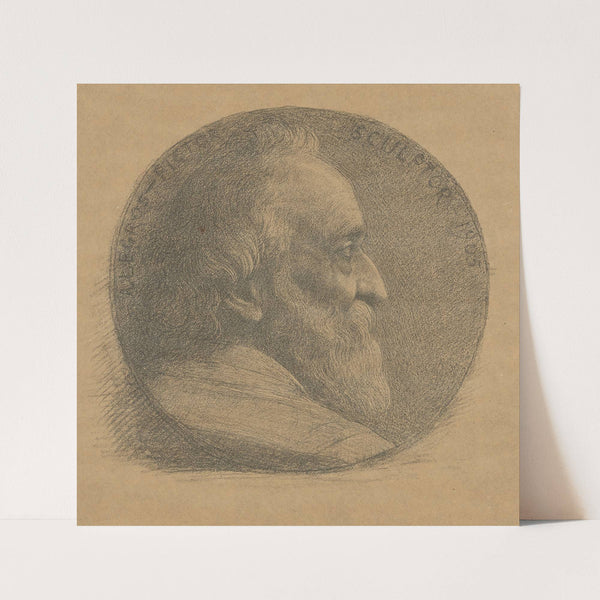 A. Legros – Pictor – Sculptor (1905) by Alphonse Legros