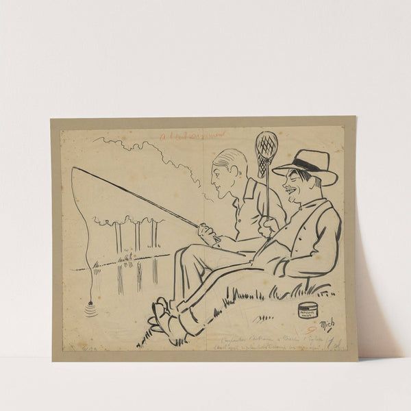 A l’entraînement (1910s) by Mich (Michel Liebeaux)