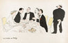 A L’Hotel de Paris (gentleman with dark red carnation), from Monte Carlo
