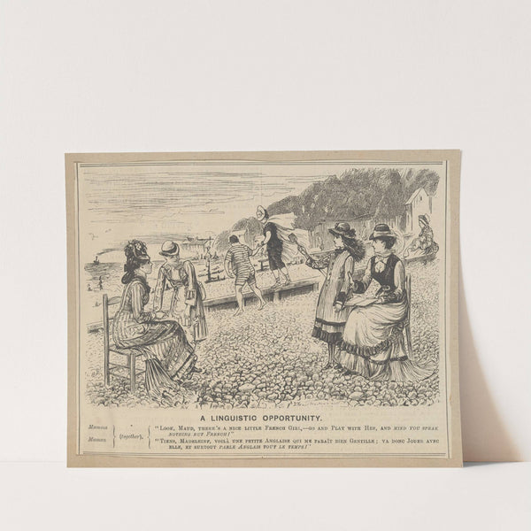 A linguistic Opportunity by John Singer Sargent