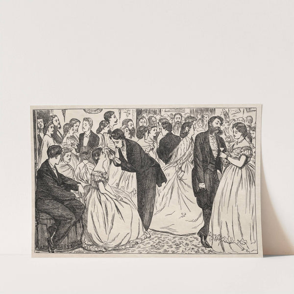 A Little Hop in Harley Street (1863) by George Du Maurier