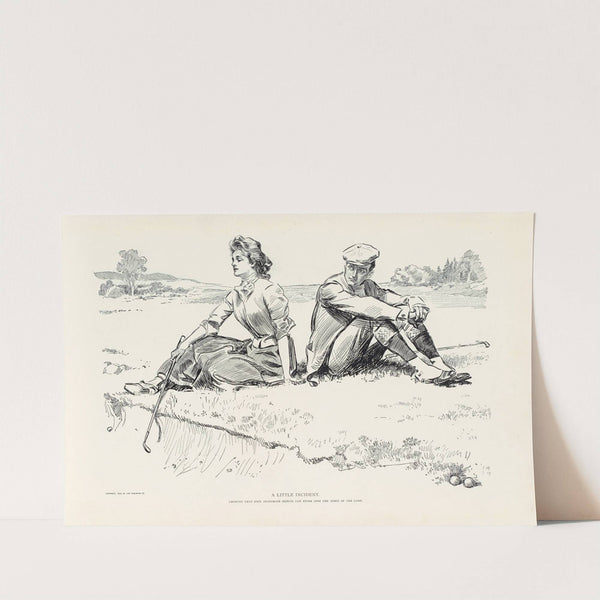 A little incident (1900) by Charles Dana Gibson