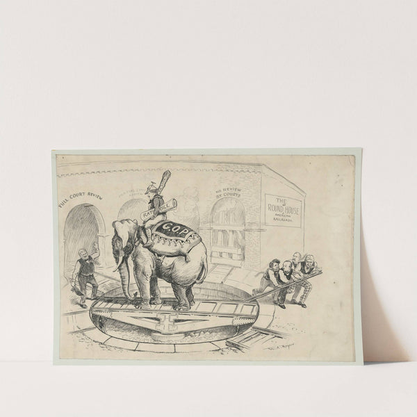 A little practical railroading (1906) by William Allen Rogers