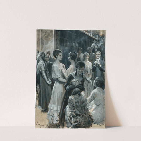 A lively conversation (1913) by Christian Emil Rosenstand