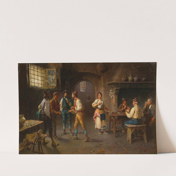 A Lively Discussion by Francesco Bergamini