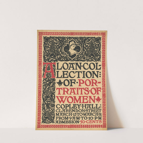 A Loan Collection of Portraits of Women (1895) by Bertram Grosvenor Goodhue