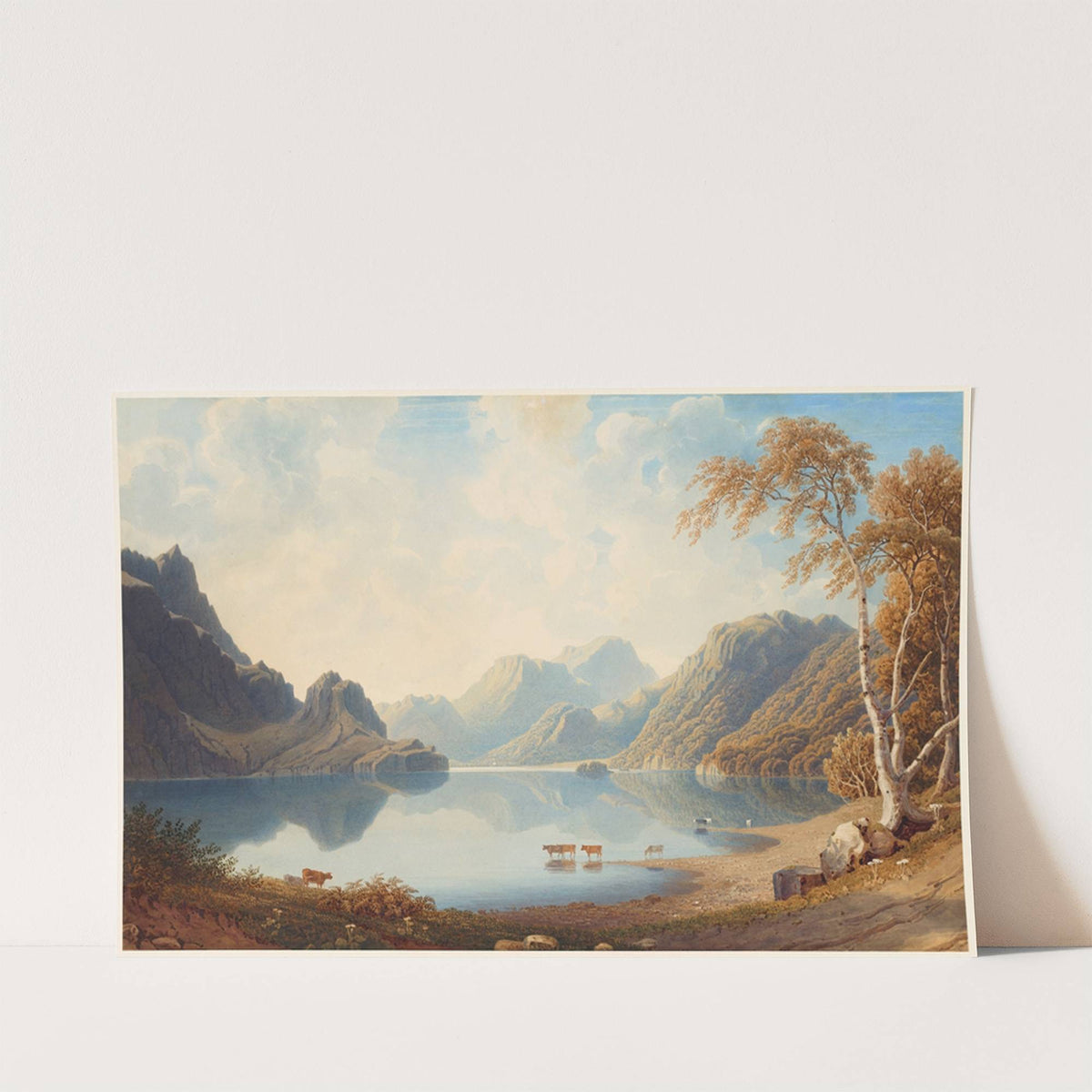A Loch in Scotland by George Fennell Robson