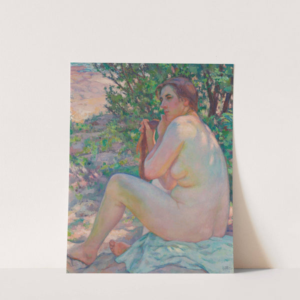 A l'ombre du buisson by Theo van Rysselberghe