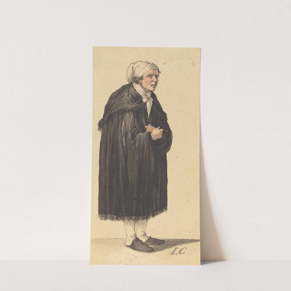 A London Character by Isaac Cruikshank