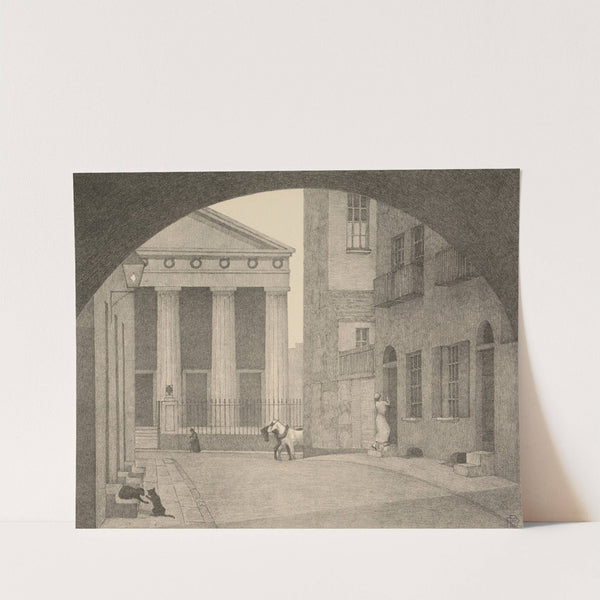 A London Church by Robert Polhill Bevan