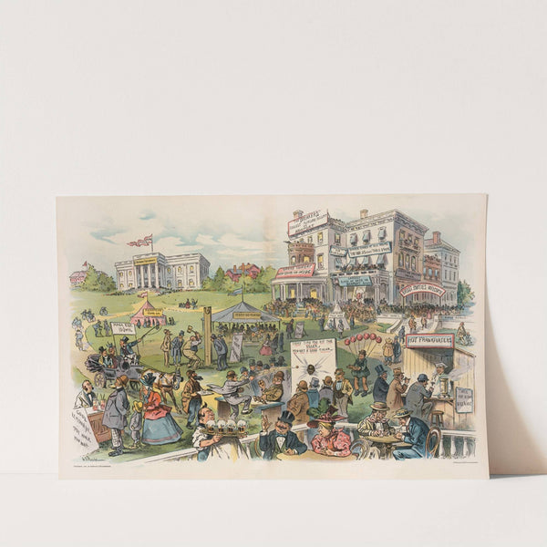 A look ahead at Newport (1897) by John Samuel Pughe