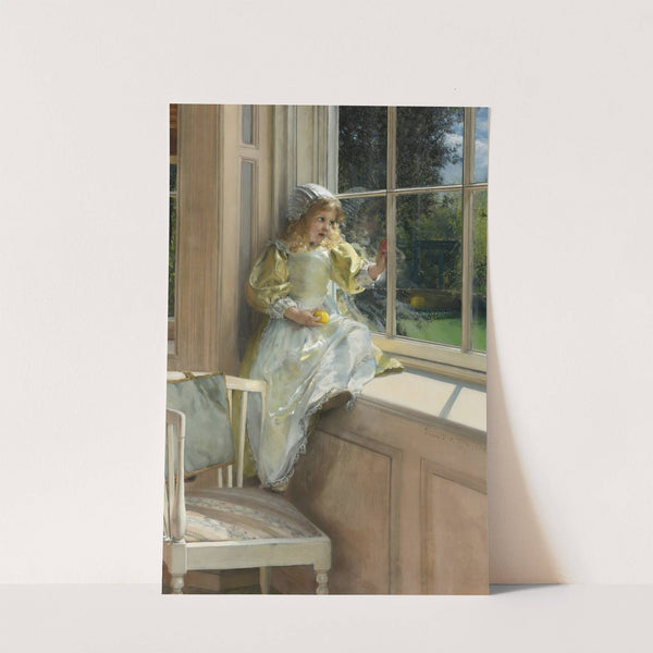 A Looking Out O'window, Sunshine by Laura Theresa Alma-Tadema