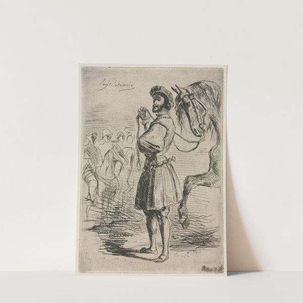 A Lord in the Time of Francis I (1833) by Eugène Delacroix