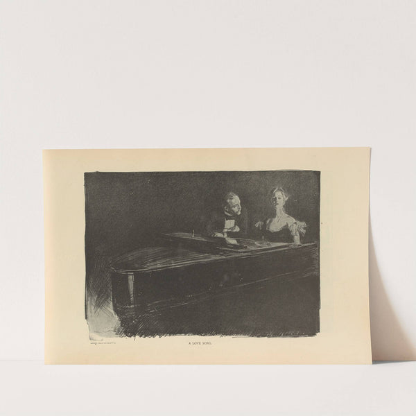 A love song. (1893-1900) by Charles Dana Gibson