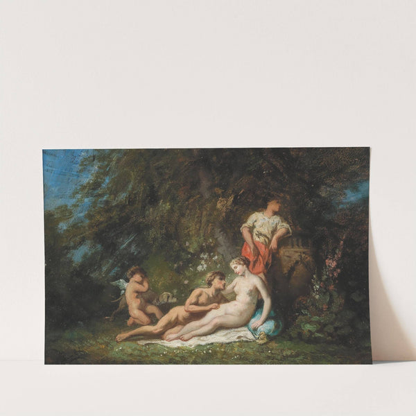 A Lovers’ Tryst by Circle of Narcisso Diaz de la Peña