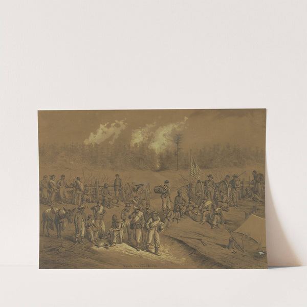 A lull in the fight by Edwin Forbes