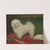 A Maltese on a Red Table Cloth (19th Century) by English School