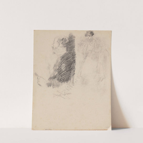 A Man and a Woman by James Ensor