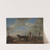 A Man and a Woman on Horseback by Philips Wouwerman