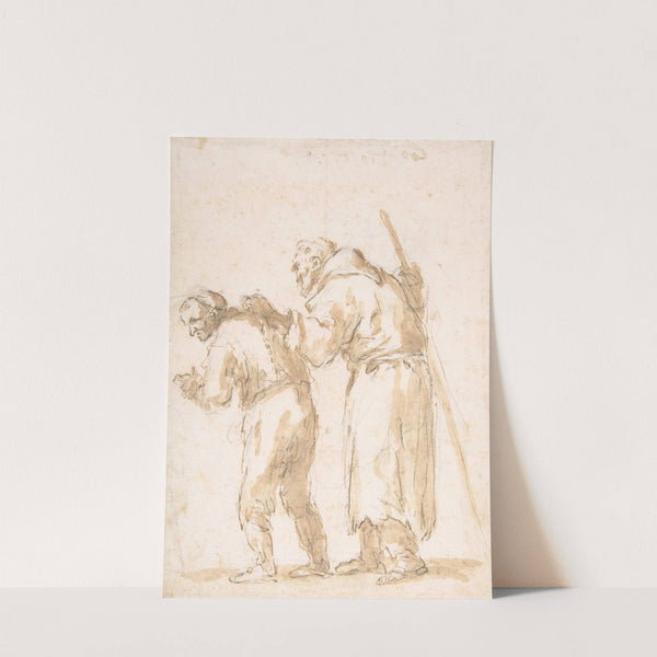 A Man Leading a Blind Friar (17th century) by Jusepe de Ribera