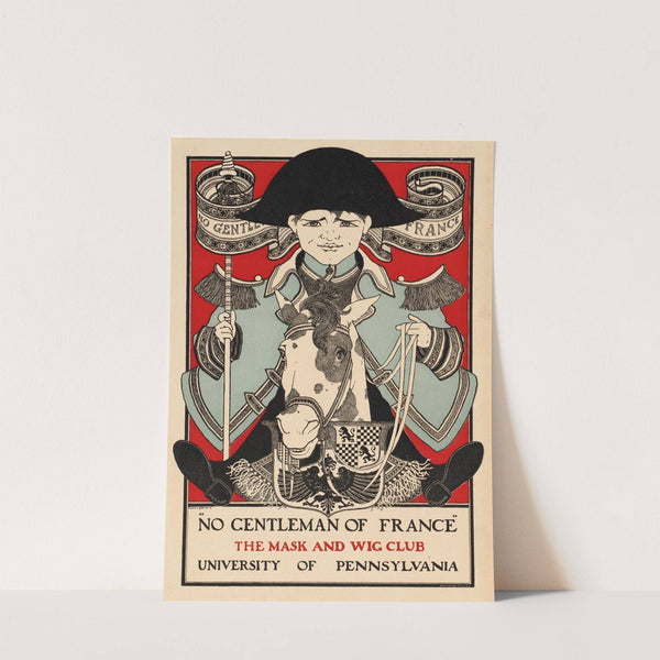 No Gentleman of France (1896) by Maxfield Parrish