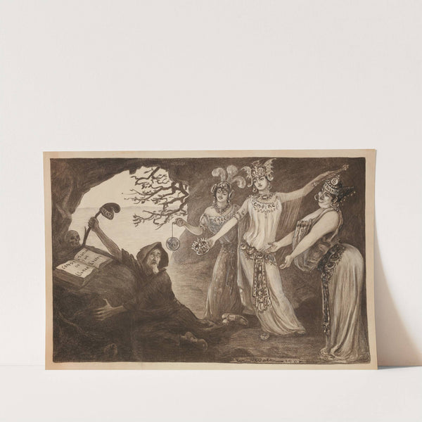 A man tries to hold onto the Constitution of the United States and to liberty (1903) by William Henry Walker