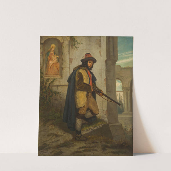 A Man with a Rifle by Carl Goebel the younger