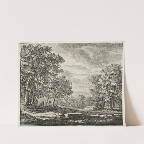 A Man with a Staff in His Hand (1640–52) by Roelant Roghman