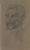 A man’s head (ca 1818-1822)