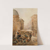 A Market Scene by Emil Barbarini