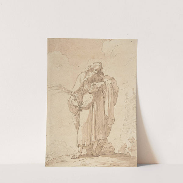 A Martyr Saint Reading (1734–1802) by Gaetano Gandolfi