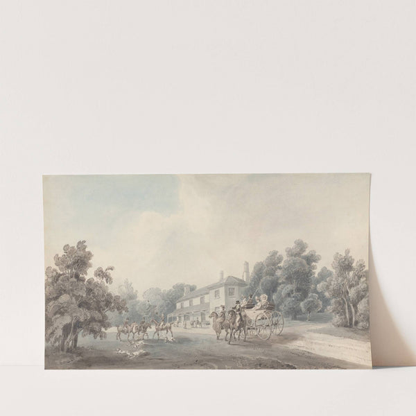 A Meet at Bachelors’ Hall in the Vale of Neath, Wales by Thomas Horner