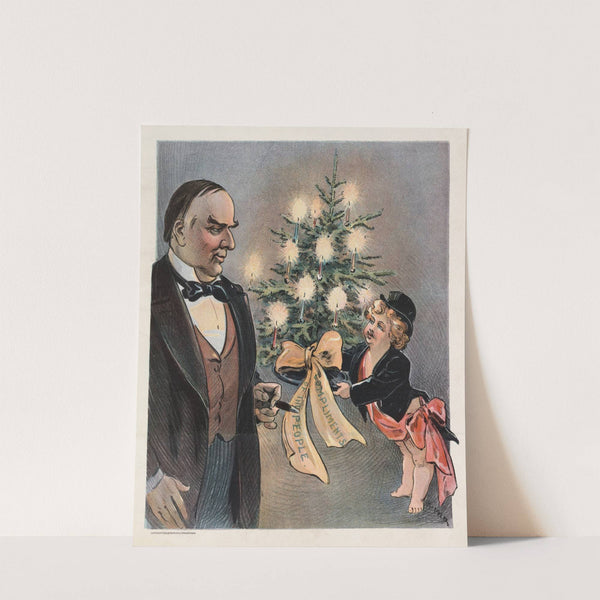 A Merry Christmas! (1900) by Udo Keppler