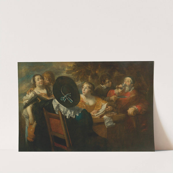 A Merry Company by Jan Cossiers