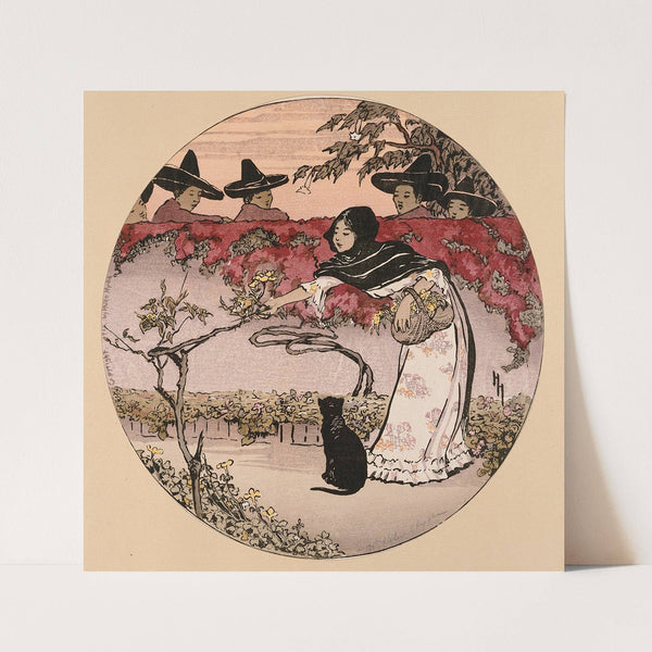 A Mexican Coquette (1912) by Helen Hyde